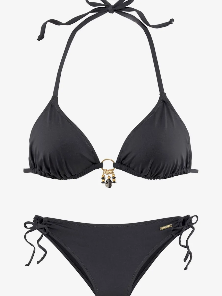 Bikinis triangle avec déco entre bonnets doux