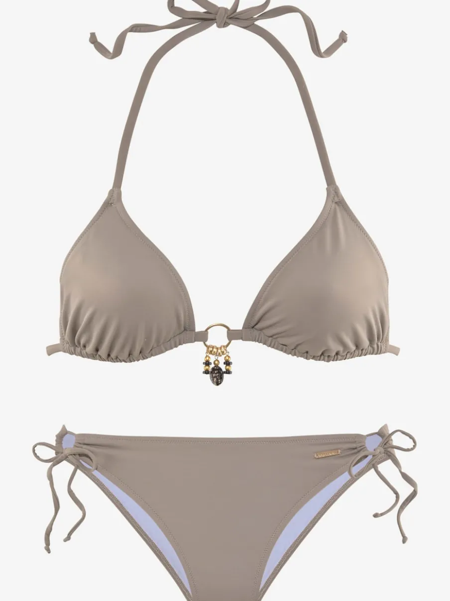 Bikinis triangle avec déco entre bonnets doux