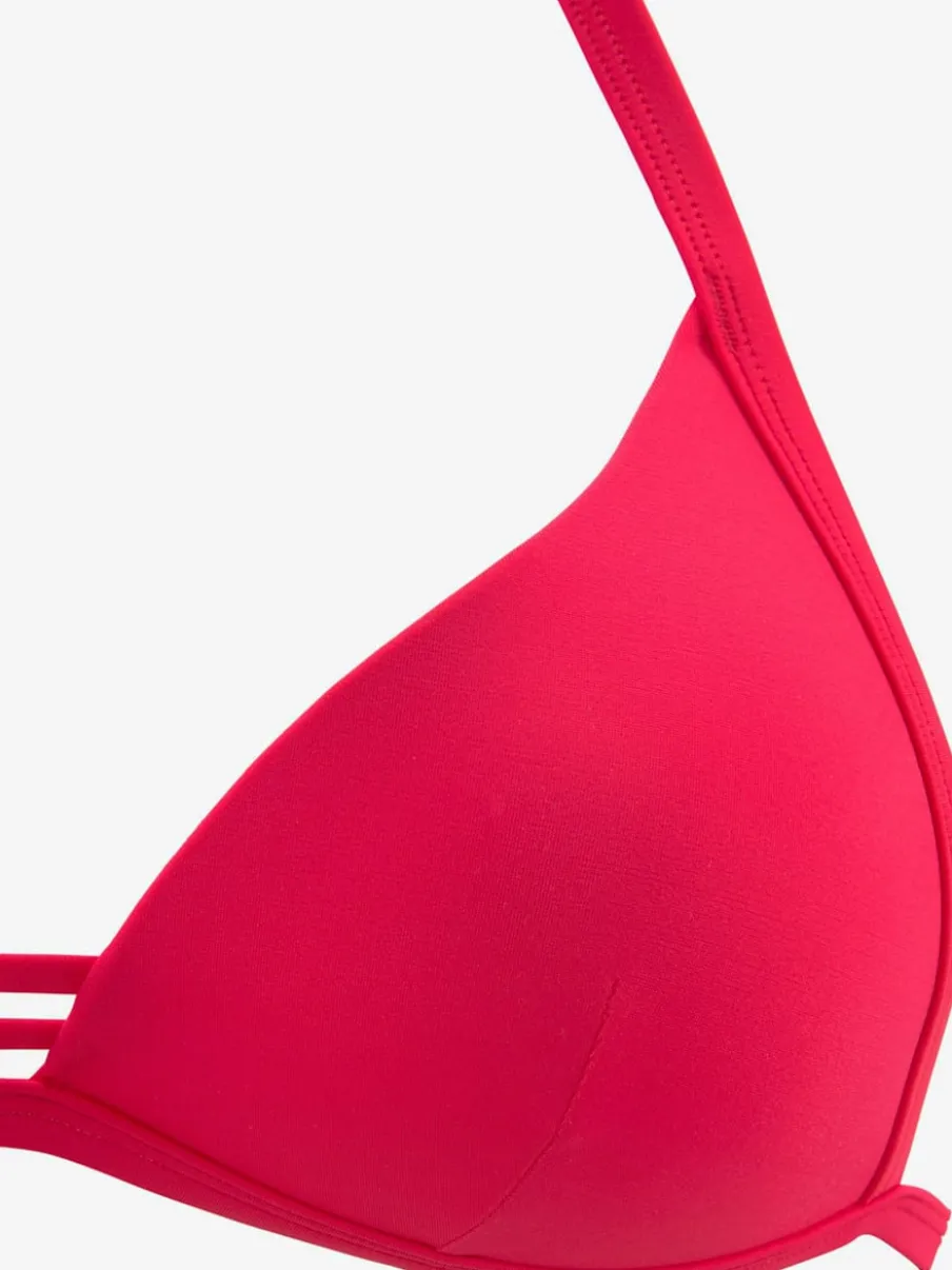 Bikinis triangle avec rubans décoratifs et bonnets rembourrés