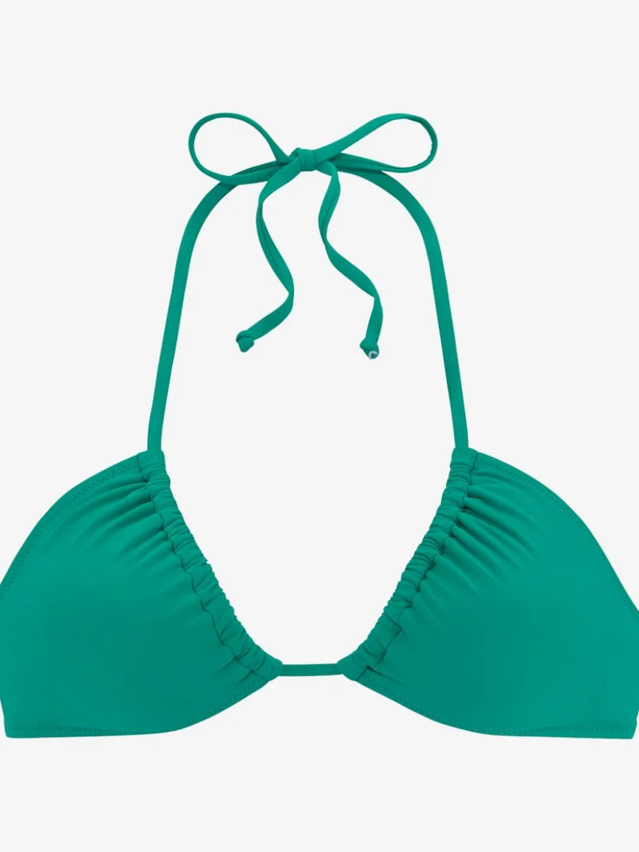 Bikini triangle avec bonnets amovibles à nouer multifonctionnel