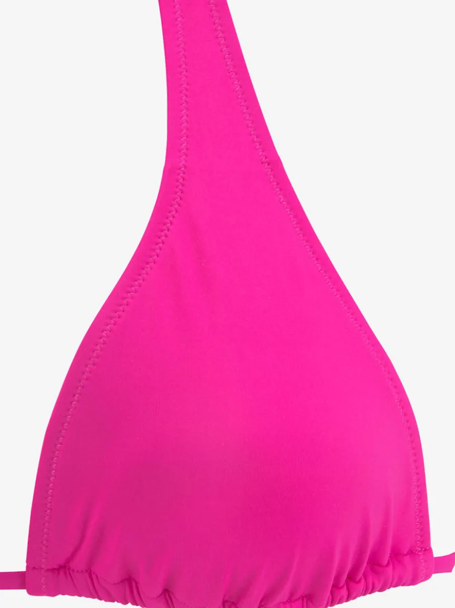Bikini triangle avec bonnets amovibles à nouer multifonctionnel