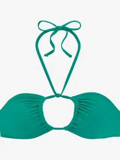 Bikini triangle avec bonnets amovibles à nouer multifonctionnel