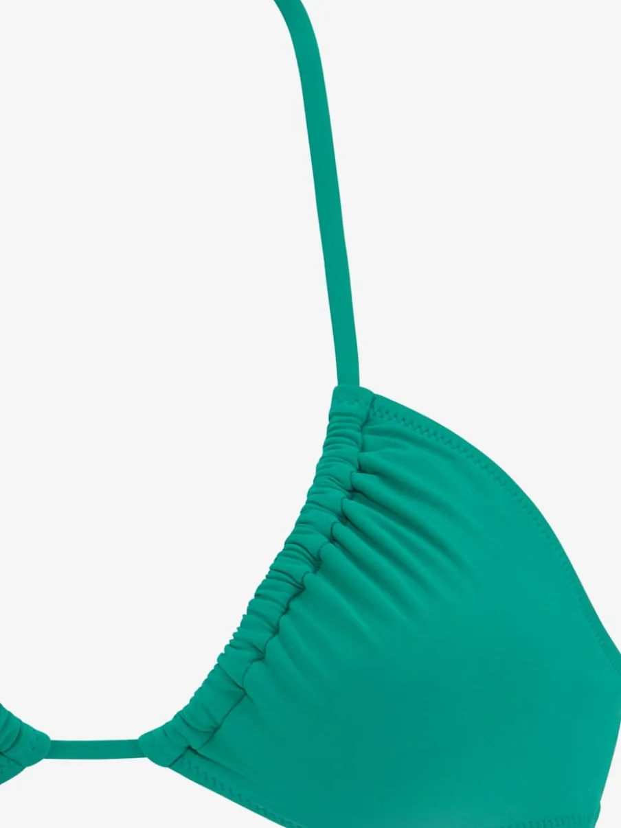 Bikini triangle avec bonnets amovibles à nouer multifonctionnel
