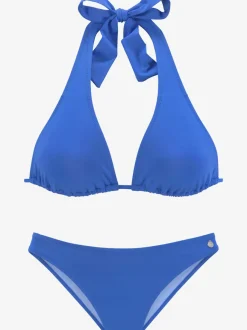 Bikini triangle avec bonnets amovibles à nouer multifonctionnel