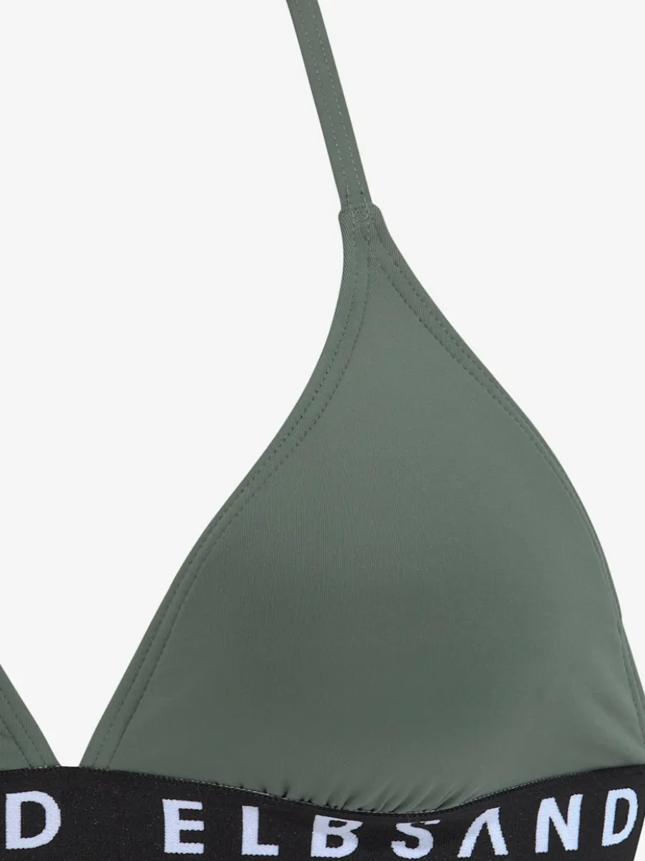 Bikini triangle avec bonnets amovibles en microfibre douce