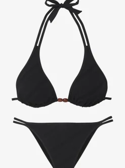 Bikini triangle avec bretelles et bonnets amovibles