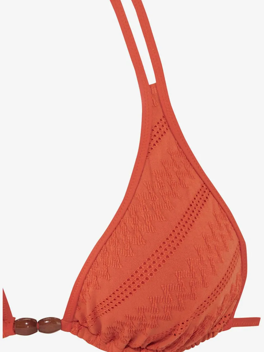 Bikini triangle avec bretelles et bonnets amovibles