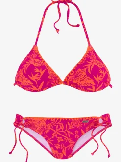 Bikini triangle à nouer avec bonnets amovibles doux
