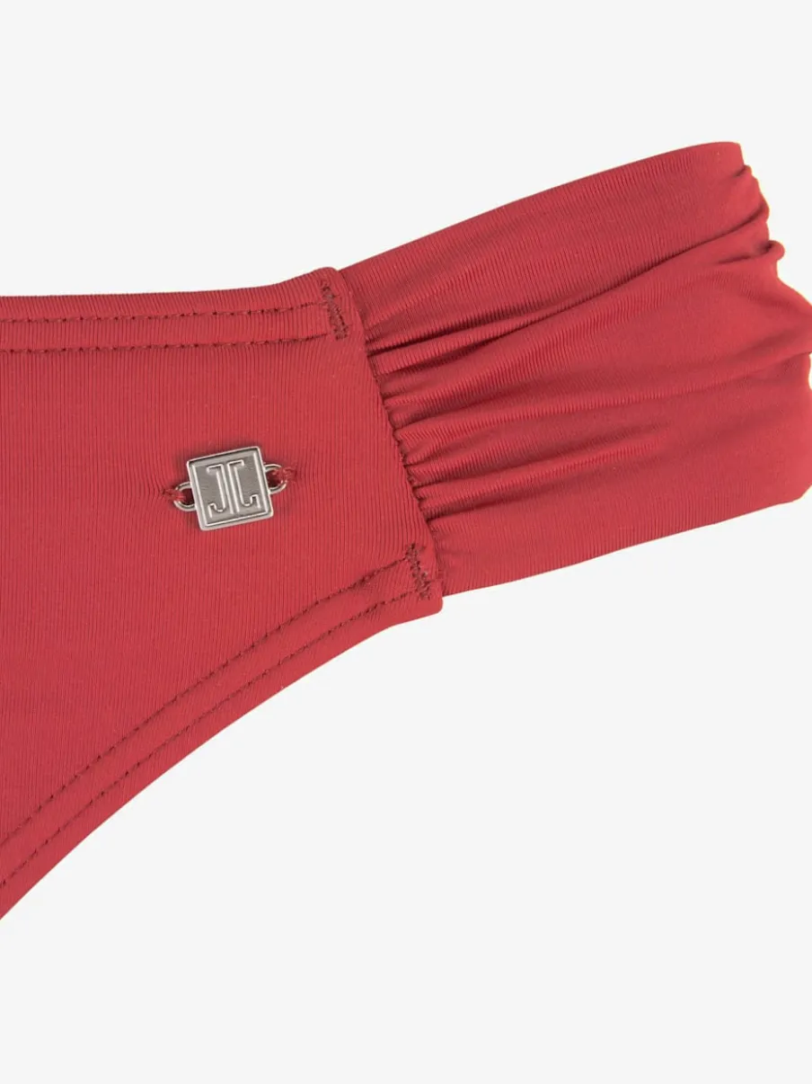 Bikini triangle à volants avec bonnets amovibles doux