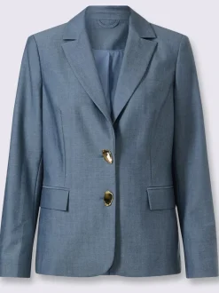 Blazer bel aspect chiné