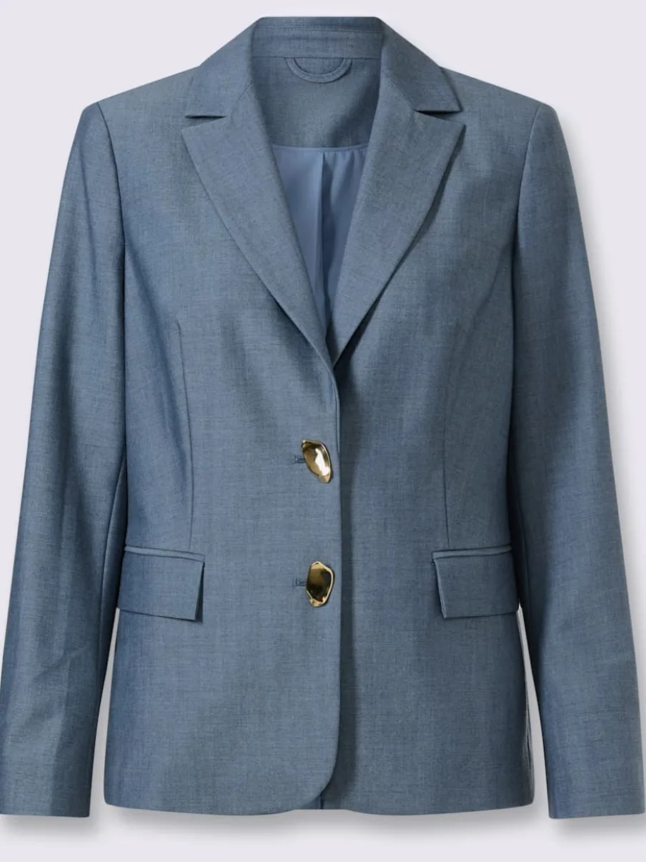 Blazer bel aspect chiné