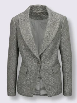 Blazer bouclé 30% laine