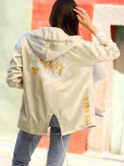 Blazer chemisier qualité satin légèrement brillante