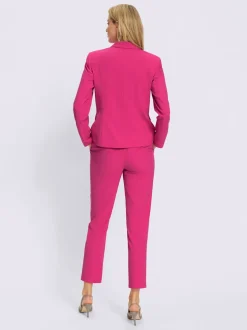 Blazer cintré avec pantalon à poches et couture structurante