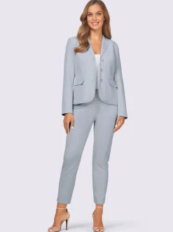 Blazer cintré avec pantalon à poches et couture structurante