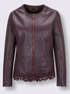 Blazer en cuir cuir véritable