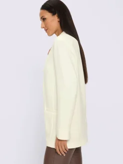 Blazer en jersey qualité jersey extensible, souple et confortable