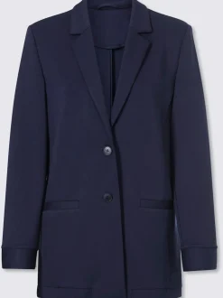 Blazer en jersey qualité jersey extensible, souple et confortable