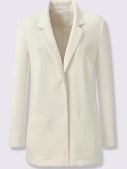 Blazer en jersey qualité jersey extensible, souple et confortable