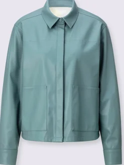 Blazer en synthétique matière synthétique facile à entretenir