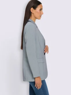Blazer motif structuré tendance