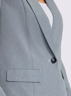 Blazer motif structuré tendance