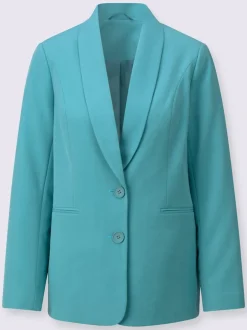 Blazers avec col à revers et poches passepoilées raffinées