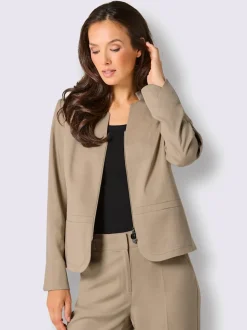 Blazers avec coutures princesse et poches cousues