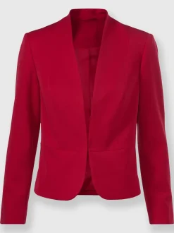 Blazers courts à fines épaulettes avec empiècements délicats