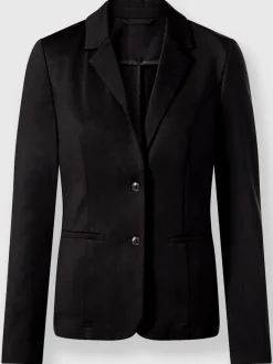 Blazers en jersey avec col à revers et poches