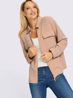 Blazers légers avec poches poitrine et design décontracté