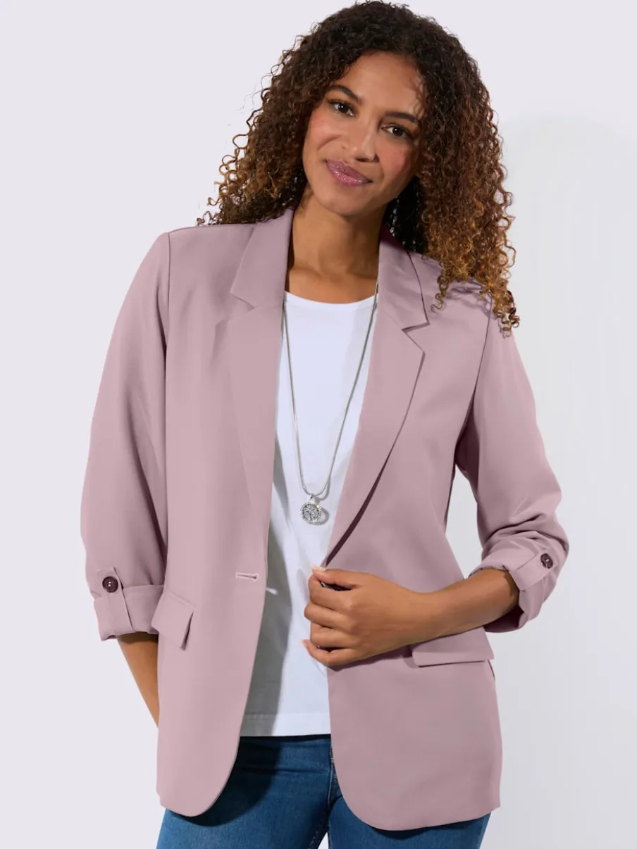 Blazers modernes avec col soigné et manches transformables