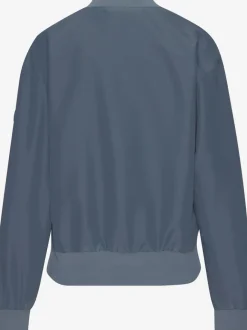 Blouson léger avec col montant et manches longues
