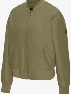 Blouson léger avec col montant et manches longues