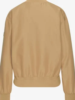 Blouson léger avec col montant et manches longues