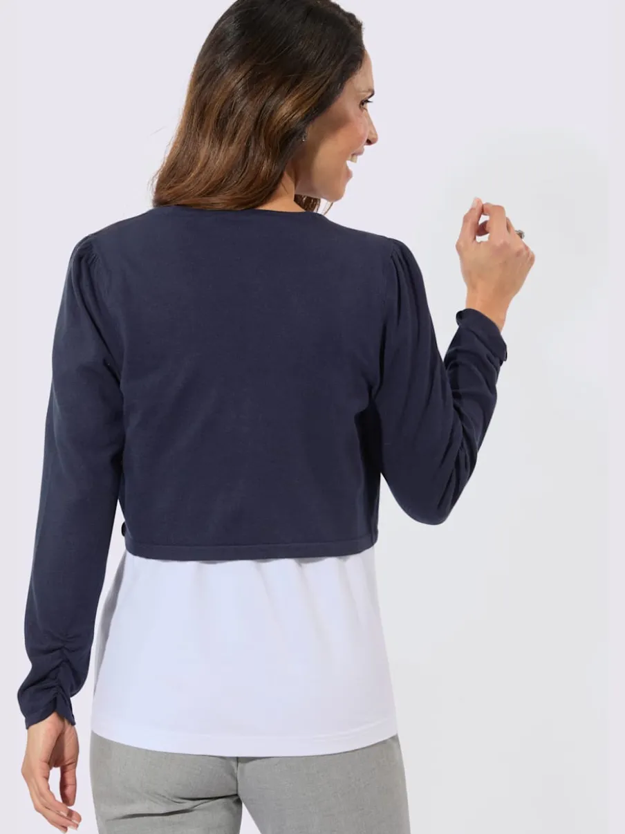 Boléro tricot fin élégant