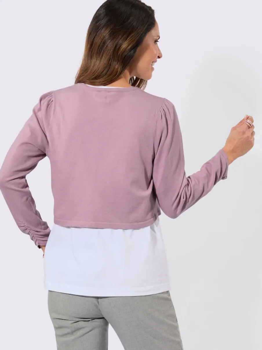 Boléro tricot fin élégant