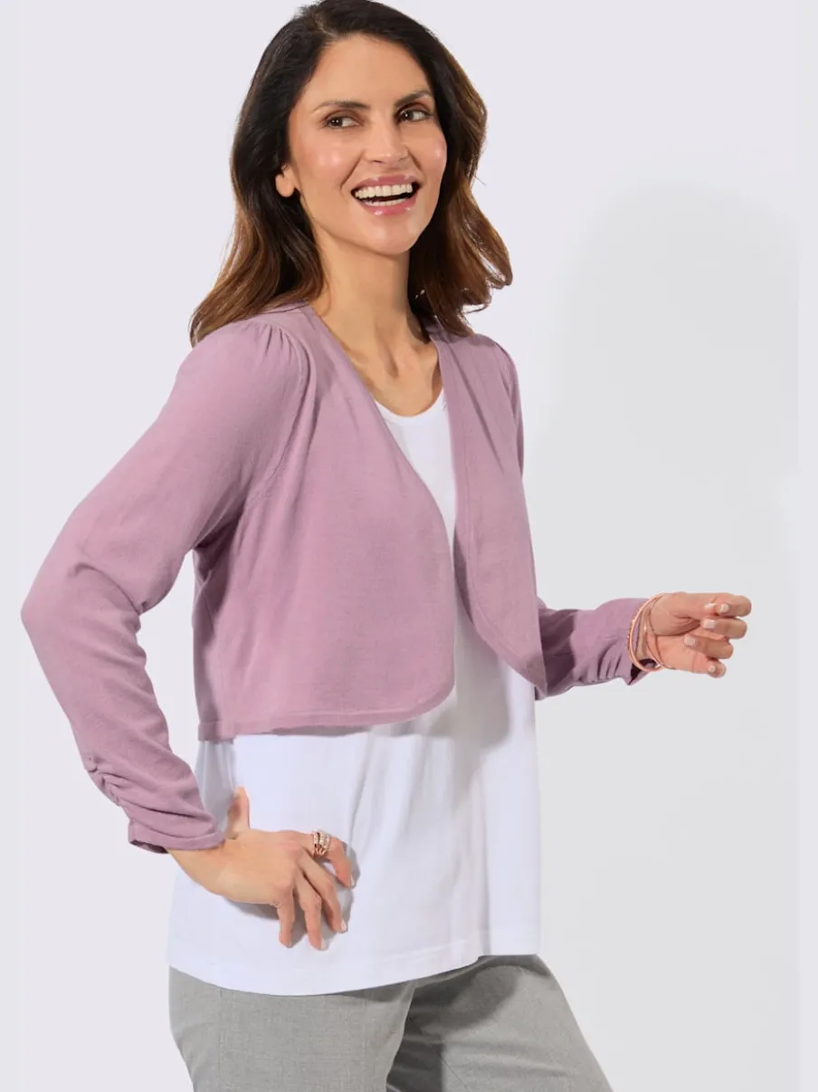 Boléro tricot fin élégant