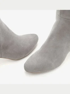 Bottes avec empiècement extensible tendance et élégant, hauteur du talon env. 6 cm
