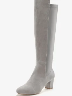 Bottes avec empiècement extensible tendance et élégant, hauteur du talon env. 6 cm