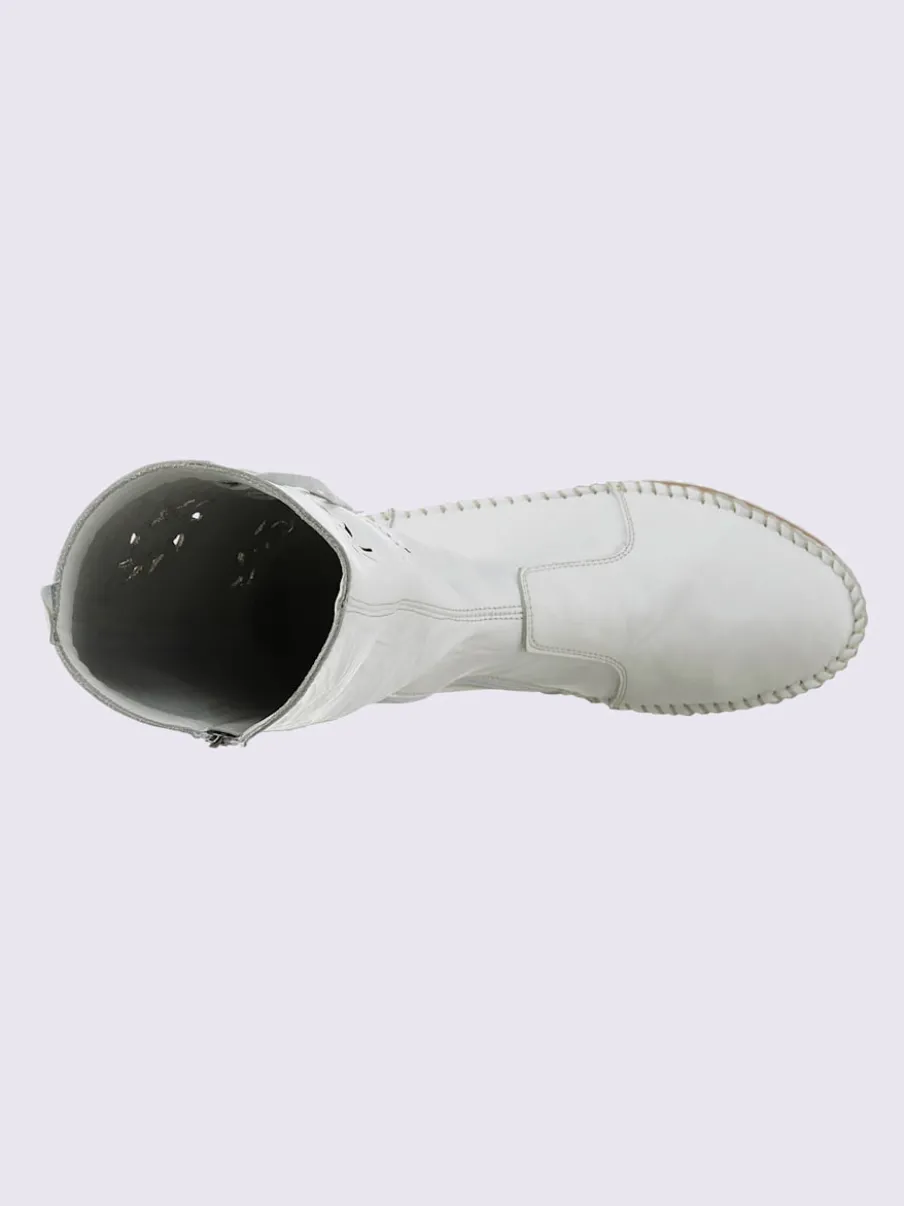 Bottes cuir nappa de vache