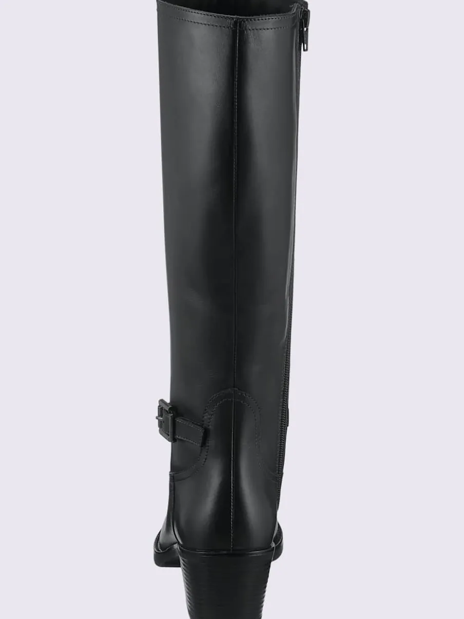 Bottes cuir nappa de vache