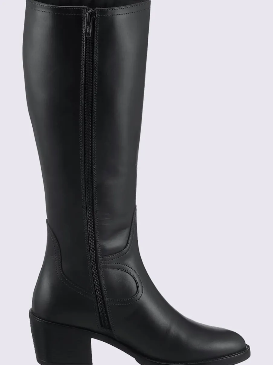 Bottes cuir nappa de vache
