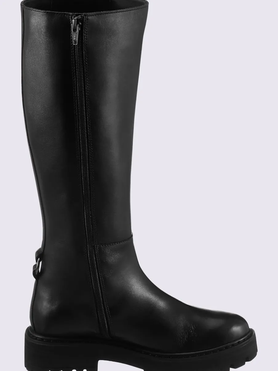 Bottes cuir nappa de vache