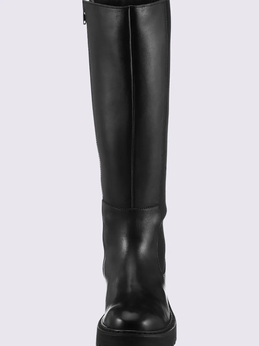 Bottes cuir nappa de vache
