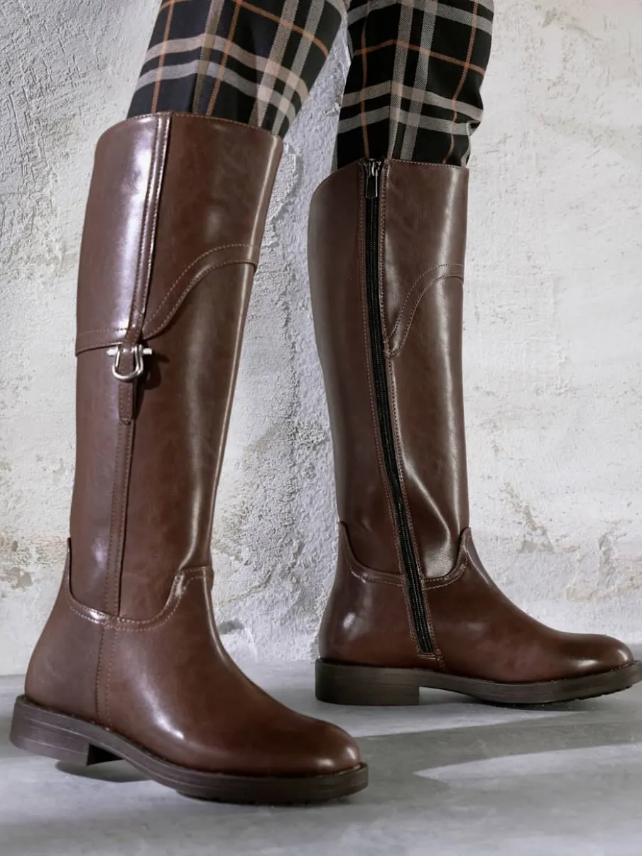 Bottes matière synthétique