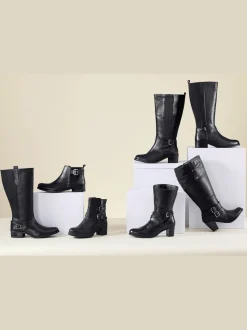 Bottes pour jambe large