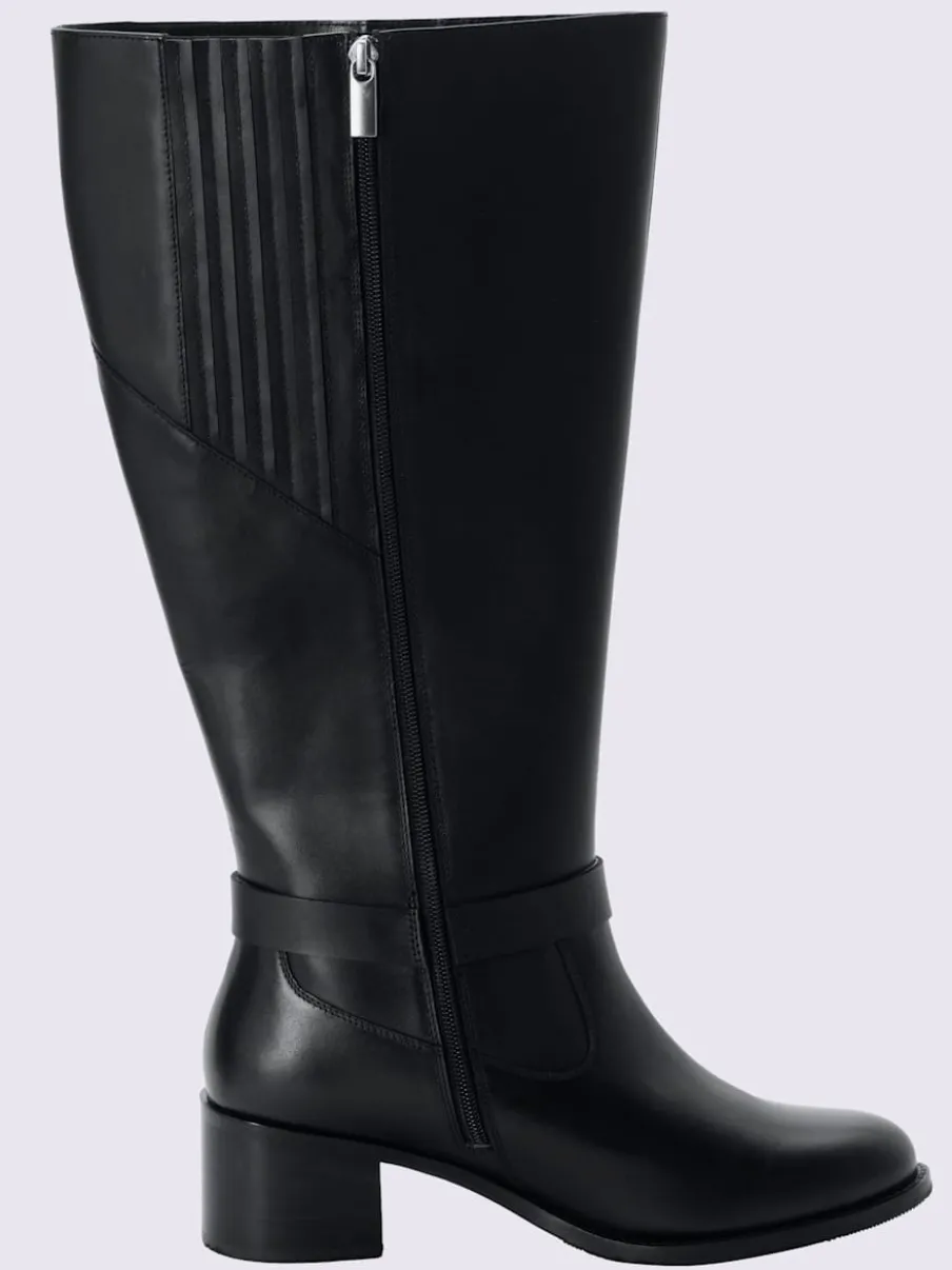 Bottes pour jambe large largeur f*