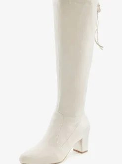 Bottes talon confortable et hauteur du talon d'env. 6 cm