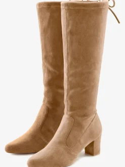 Bottes talon confortable et hauteur du talon d'env. 6 cm